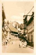 72710458 Stolberg Harz Strassenpartie Mit Blick Zum Schloss Stolberg Harz - Stolberg (Harz)