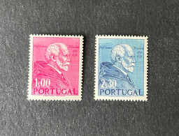 (T3) Portugal - 1952 Dr. Gomes Teixeira Complete Set - Af. 753 To 754 - MNH - Ungebraucht