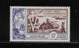 A.E.F.  (  DIV - 624 )   1954   N° YVERT ET TELLIER   POSTE AERIENNE   N° 57    N* - Ungebraucht