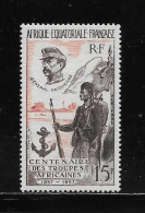 A.E.F.  (  DIV - 626 )   1957   N° YVERT ET TELLIER   POSTE AERIENNE   N° 62    N* - Unused Stamps