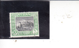 SUDAN  1951 - Yvert  110° -  Serie Corrente - Sudan (1954-...)