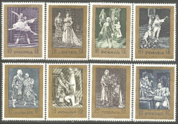 DS-4a Polska Danse Ballet Dance Tanz Opera Theatre Theater MNH ** Neuf SC - Danse