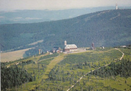 1 AK Germany * Oberwiesenthal - Blick über Den Fichtelberg (1215m) Zum Keilberg (Klinovec)  (1243 M) In Tschechien * - Oberwiesenthal