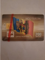 MOLDAVIE FIRST ISSUE FLAG 200U MINT IN BLISTER NSB 5000 EX - Moldova