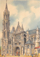 ILLUSTRATEUR - BARDAY - BARRE DAYEZ 2077 B - SENLIS - LA CATHEDRALE - PORTAIL SUD - Barday