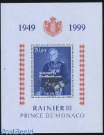 Monaco 1999 Golden Jubilee S/s, Mint NH, History - Kings & Queens (Royalty) - Nuovi