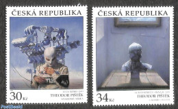 Czech Republic 2021 Theodor Pistek 2v, Mint NH, Art - Modern Art (1850-present) - Sonstige & Ohne Zuordnung