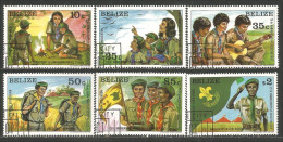 BS-132 Belize Boy Scouts Padvinders Pfadfinder - Used Stamps
