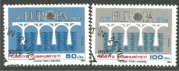 EU84-96 EUROPA CEPT 1984 Turkey Pont Bridge Brücke Puente Brug Ponte - 1984