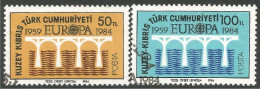 EU84-58 EUROPA CEPT 1984 Chypre Cyprus Pont Bridge Brücke Puente Brug Ponte - 1984