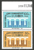 EU84-25 EUROPA CEPT 1984 Cyprus Chypre Pont Bridge Brücke Puente Brug Ponte MNH ** Neuf SC - 1984