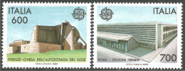 EU87-14 EUROPA-CEPT 1987 Italy Architecture Moderne MNH ** Neuf SC - 1987
