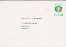 1964. ISLAND. Scout. 4,50 Kr. On Cover To Sweden LUXUS Cancelled With Nummeral Cancel 15. Ver... (Michel 379) - JF546091 - Brieven En Documenten