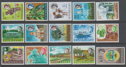 1968. BRITISH INDEAN OCEAN TERRITORRY. Complete Set From SEYCHELLES Overprinted B.I.O.T. Wit... (MICHEL 1-15) - JF524778 - Territoire Britannique De L'Océan Indien