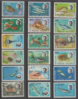 1968-1970. BRITISH INDEAN OCEAN TERRITORRY. Complete Set From Maritime Life With 18... (MICHEL 16-30 + 36-38) - JF524779 - British Indian Ocean Territory (BIOT)