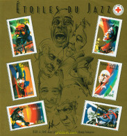 99075 MNH FRANCIA 2002 GRANDES MUSICOS DE JAZZ - Other & Unclassified