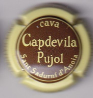 PLACA DE CAVA CAPDEVILA PUJOL  (CAPSULE) - Mousseux