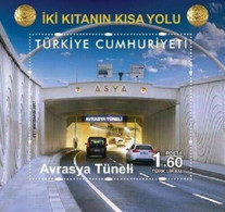 TURKEY Stamps 2017 EURASIA TUNNEL Car Bridge - Unused Stamps