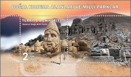 TURKEY Stamps 2019 NATURAL PROTECTION AREAS AND NATIONAL PARKS. ADIYAMAN - Ongebruikt