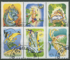 Australien 2002 Geheimnisvoller Regenwald 2169/74 ZD Gestempelt - Used Stamps