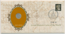 Großbritannien 1990 Historische Münzen Numisbrief 3 Pence 1899 (N279) - F. 3 Pence