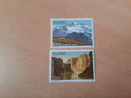 TIMBRES  ISLANDE    EUROPA   1986   N  601  /  602     NEUFS  LUXE** - 1986