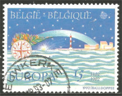 EU92-2a EUROPA-CEPT 1992 Belgique Colomb Columbus Découverte Amérique America Discovery MNH ** Neuf SC - 1992