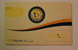 OMAN___Hayyak Phonecard White___recharge Oman Mobile - Oman