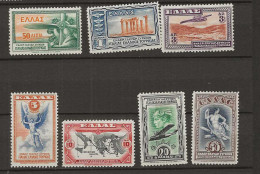 1933 MH Greece Mi 355-61 - Oblitérés