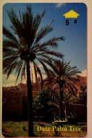 OMAN Old GPT Magnetic Phonecard___Date Palm Tree - Oman