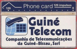 GUINEA BISSAU Old Landis & Gyr Phonecard___GUB-01a___120imp. (408A)___de Luxe - Guinée-Bissau