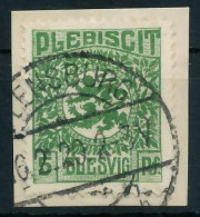 ABSTGEB SCHLESWIG Nr 2 Gestempelt Briefstück X4C3726 - Autres & Non Classés