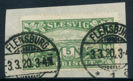 ABSTGEB SCHLESWIG Nr 13 Gestempelt Briefstück X4C391E - Sonstige & Ohne Zuordnung