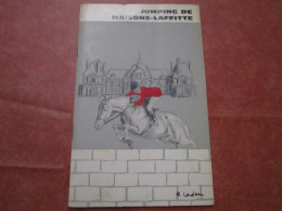 JUMPING DE MAISONS-LAFFITE - Concours Hippique Des 2-3-4 Juin 1972 (24 Pages) - Equitation