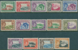 Dominica 1938 SG99-108a KVI Scenes Set MLH (amd) - Dominica (1978-...)