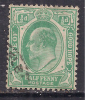 Cape Of Good Hope 1902 KEV11 1/2d Green Used SG 70 ( E936 ) - Kaap De Goede Hoop (1853-1904)