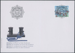 Suisse - 2024 - Schifffahrt Bodensee - Ersttagsbrief FDC ET - Ersttag Voll Stempel - Lettres & Documents