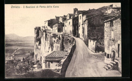 Cartolina Orvieto, Bastioni Di Porta Della Cava  - Sonstige & Ohne Zuordnung