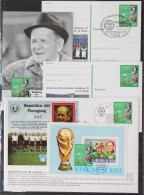 Motiv Fußball Lot 100. Geburtstag Sepp Herberger Gestempelt #JG836 - Other & Unclassified