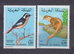 1979 Morocco 917-918 Fauna - Birds 3,50 € - Hummingbirds