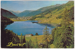 Davos. Am Davosersee, Gegen Tinzenhorn (3179 M), Piz Michel Und Altein (1560 M) - (Schweiz/Suisse/Switzerland) - 1967 - Davos