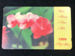 Card Phonekad Vietnam(lunar New Year 2- 60 000dong-1999)-1pcs - Vietnam