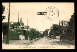 92 - GARCHES - AVENUE DE LA SELLE-ST-CLOUD - AVION - EDITEUR FLEURY - Garches