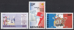 SENEGAL 1015-1017,unused - Franz. Revolution