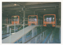 BRUXELLES (MÉTRO )  - FOSSES D'ENTRETIEN RAMES MÉTRO  - AUDERGHEM     (CARTE PHOTO ) - Metro