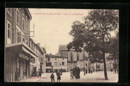 CPA Saint-Nicolas-de-Port, Place De La République  - Saint Nicolas De Port