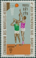 New Hebrides French 1971 SGF165 65c Basketball MNH - Altri & Non Classificati