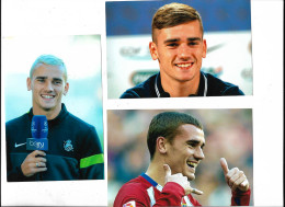 3 Photos 150 Mm X 100 Mm Antoine GRIEZMANN Footballeur Cla 5 N0174 - Zonder Classificatie