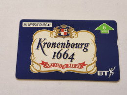 United Kingdom-(BTG-522)BK London Fairs/Kronenbourg 1664-(518)(5units)-(505D)(tirage-1.000)-price Cataloge-10.00£-mint - BT Emissions Générales