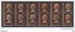 HONG-KONG:1975/76  ELIZABETH  II° - 2 D. USED  STAMPS  -   WITH  WATERMARK  -  REP.  12  EXEMPLARY -  YV/TELL. 313 - Gebruikt